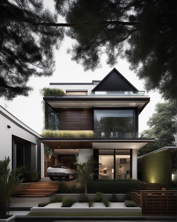 modern houses